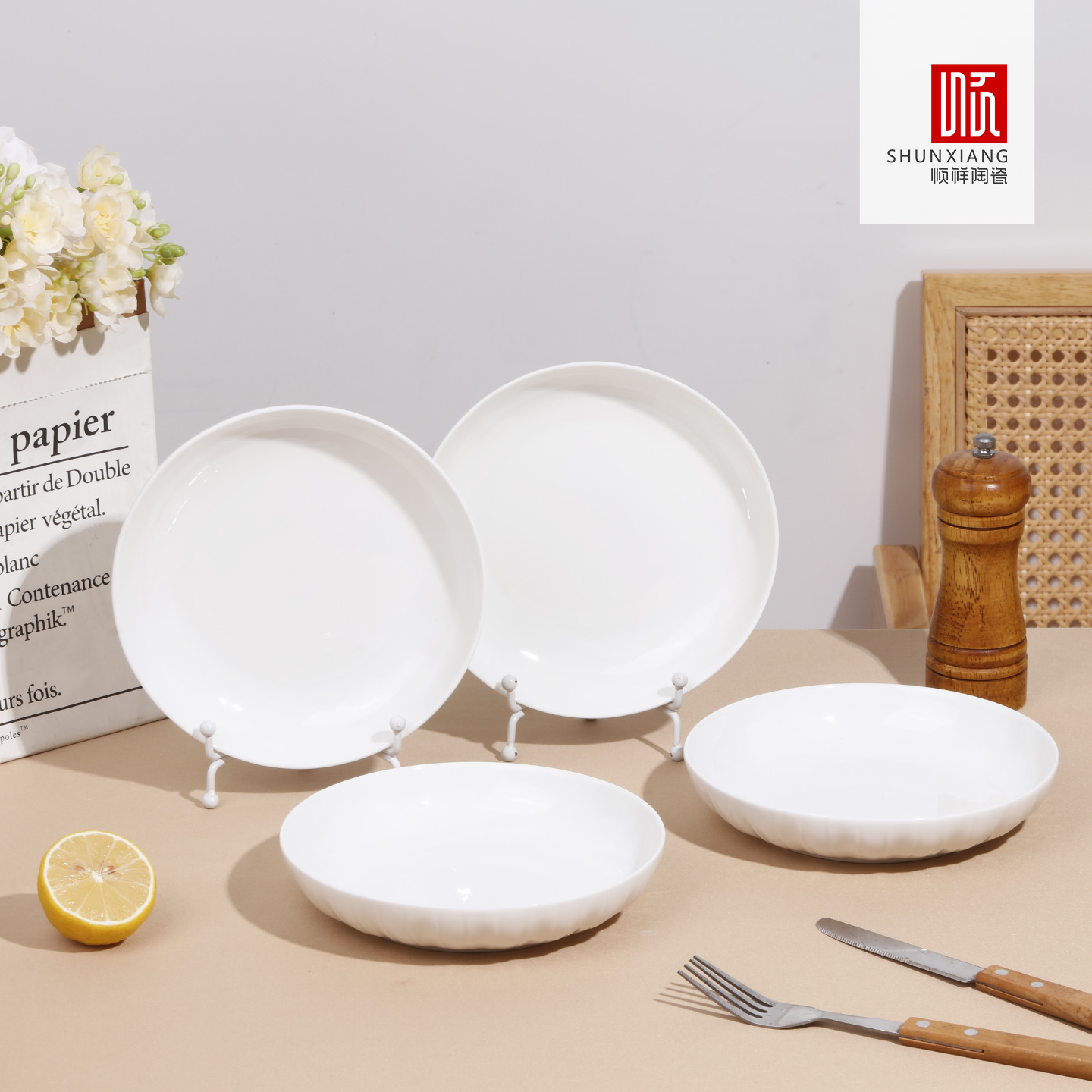 盛世素瓷系列餐具